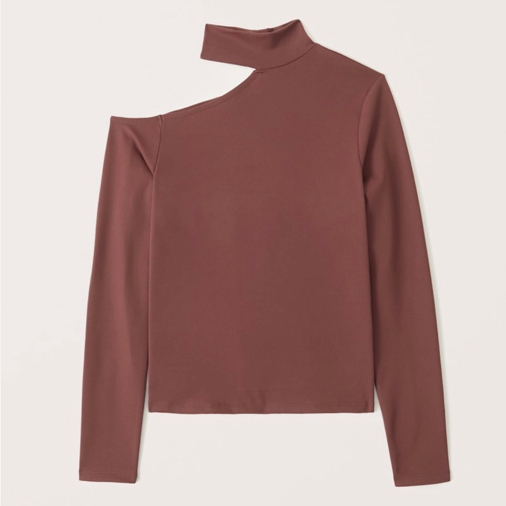 A&F Asymmetrical Seamless Top
